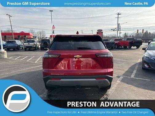 Red 2026 Chevrolet Equinox LT