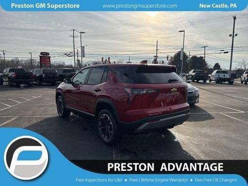 Red 2026 Chevrolet Equinox LT