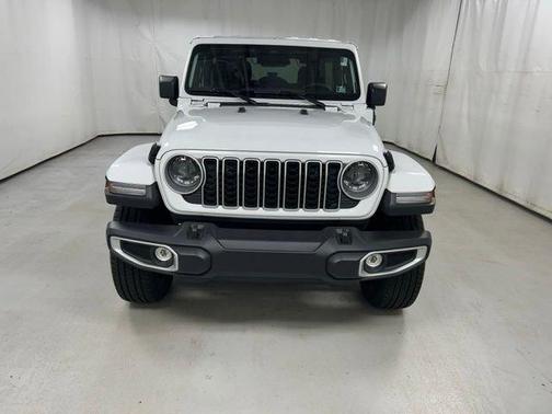 White 2025 Jeep Wrangler 4xe Sahara