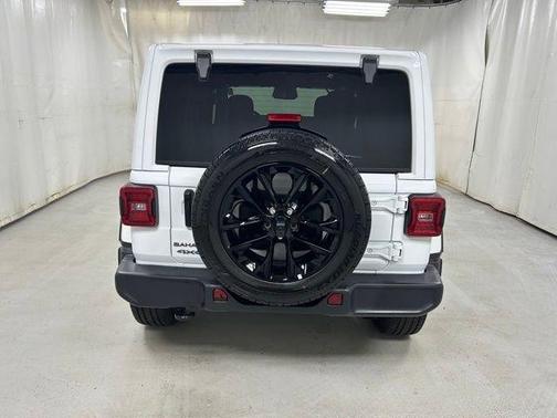 White 2025 Jeep Wrangler 4xe Sahara