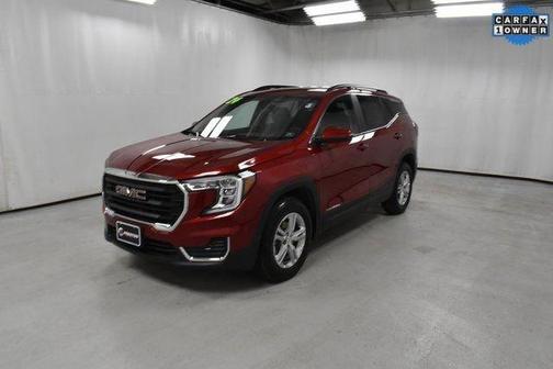 Red 2024 GMC Terrain SLE