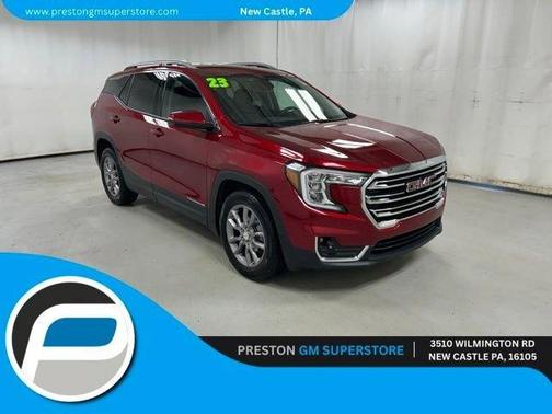 Red 2023 GMC Terrain SLT