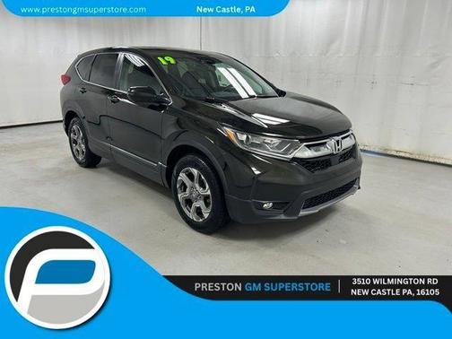 Green 2019 Honda CR-V EX-L