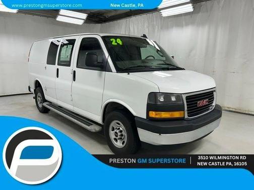 White 2024 GMC Savana 2500 Work Van