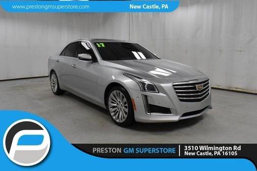 Gray 2017 Cadillac CTS 3.6L Premium Luxury