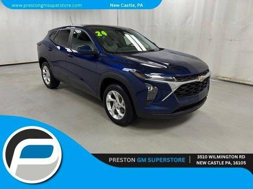 Blue 2024 Chevrolet Trax LS