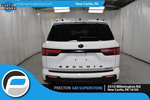 White 2025 Toyota Sequoia TRD Pro