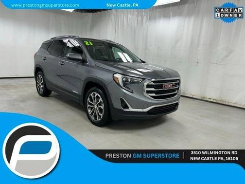 Gray 2021 GMC Terrain SLT
