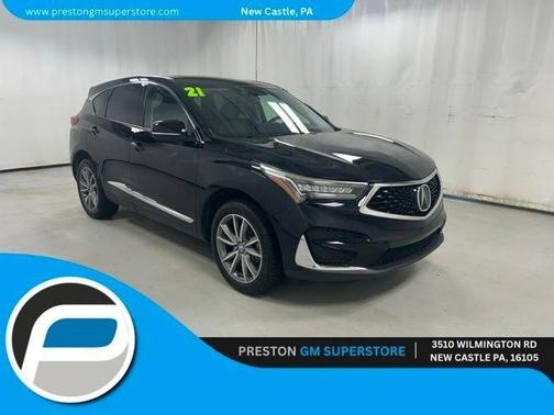 Black 2021 Acura RDX Technology Package