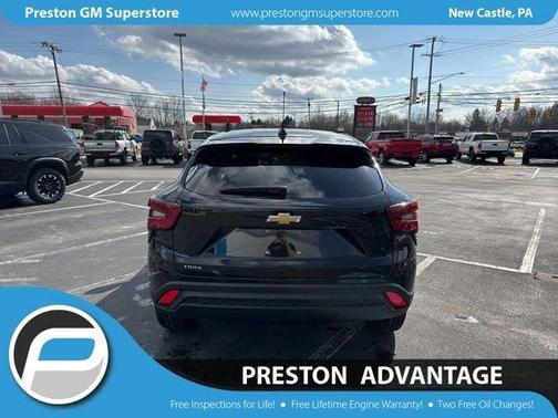 Black 2026 Chevrolet Trax LS