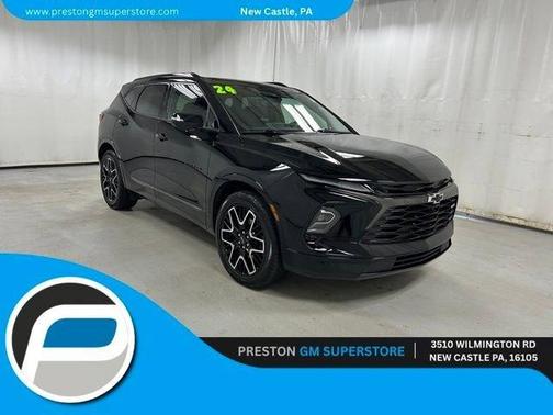 Black 2024 Chevrolet Blazer RS
