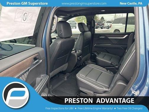 Blue 2026 GMC Acadia Denali