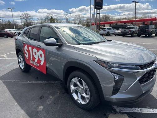 Gray 2026 Chevrolet Trax LS