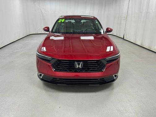 Red 2024 Honda Accord Hybrid Touring