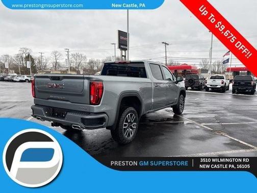 Gray 2026 GMC Sierra 1500 AT4