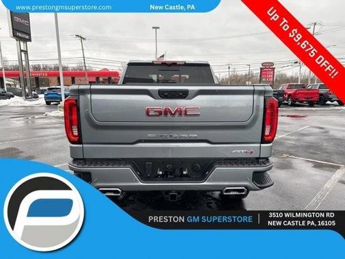 Gray 2026 GMC Sierra 1500 AT4