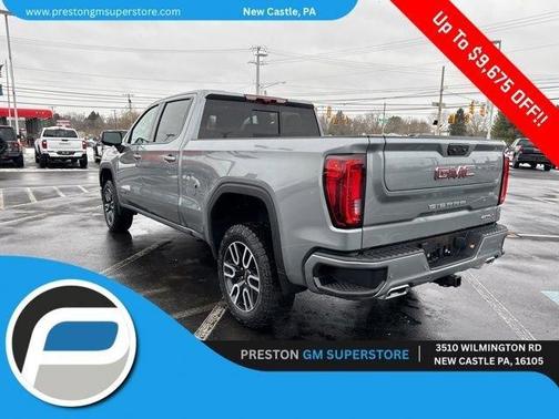 Gray 2026 GMC Sierra 1500 AT4