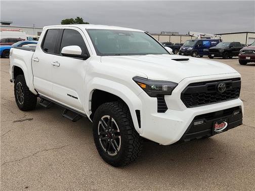 White 2025 Toyota Tacoma TRD Sport