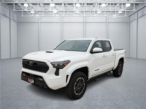 White 2025 Toyota Tacoma TRD Sport
