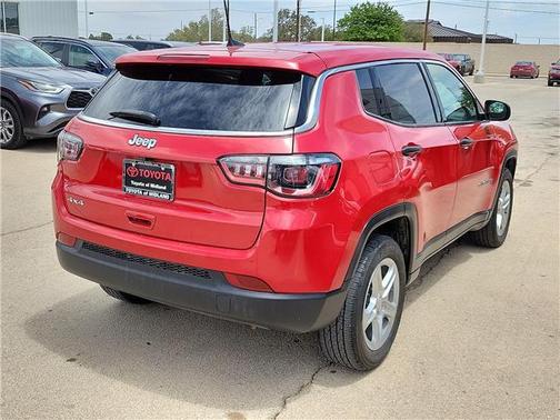 Redline Pearlcoat 2023 Jeep Compass Sport