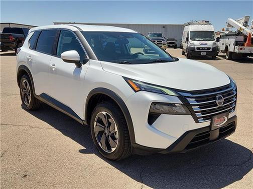 White 2025 Nissan Rogue SV