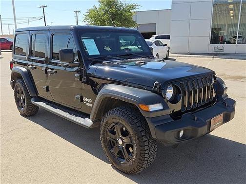 Black Clearcoat 2020 Jeep Wrangler Unlimited Sport S