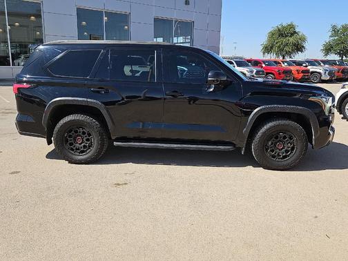 Midnight Black Metallic 2023 Toyota Sequoia TRD Pro