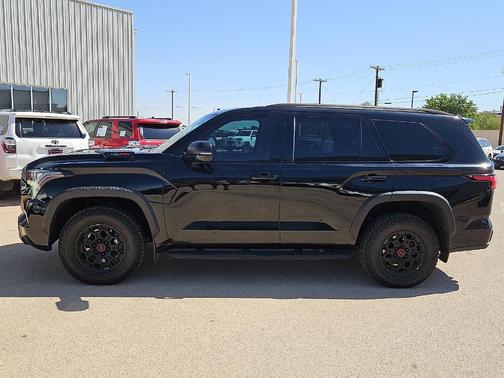 Midnight Black Metallic 2023 Toyota Sequoia TRD Pro