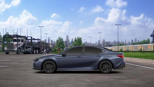 Dark 2027 Toyota Camry SE