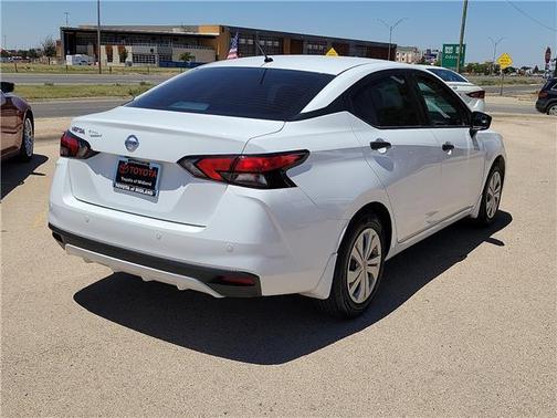 Cloud White 2020 Nissan Versa S