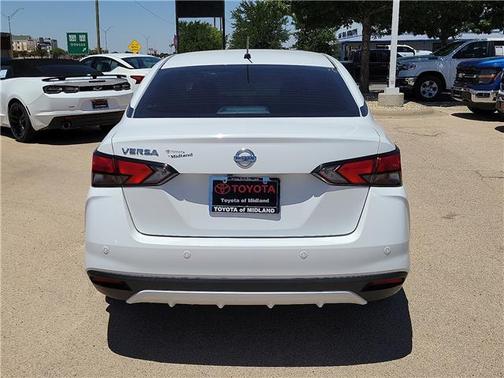 Cloud White 2020 Nissan Versa S