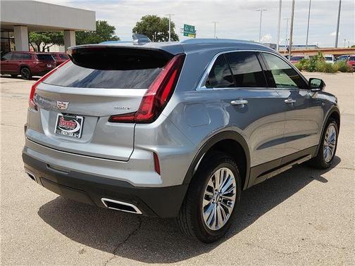 Silver 2024 Cadillac XT4 Premium Luxury