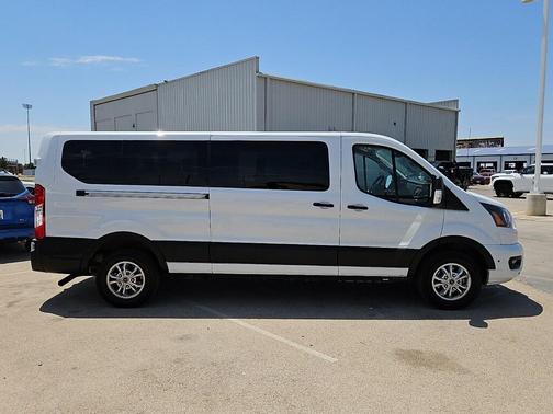 Oxford White 2024 Ford Transit-350 XLT