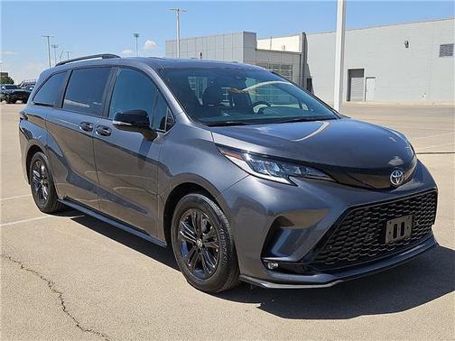 Magnetic Gray Metallic 2025 Toyota Sienna XSE 7 Passenger