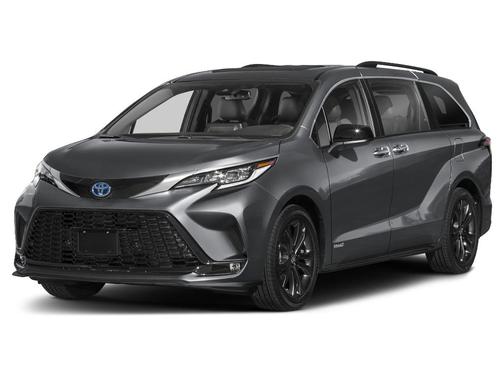 Magnetic Gray Metallic 2025 Toyota Sienna XSE 7 Passenger