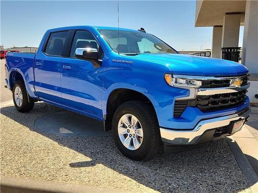 Blue 2025 Chevrolet Silverado 1500 LT