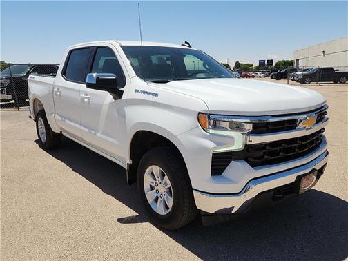 White 2025 Chevrolet Silverado 1500 LT