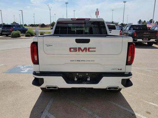 Summit White 2025 GMC Sierra 1500 AT4