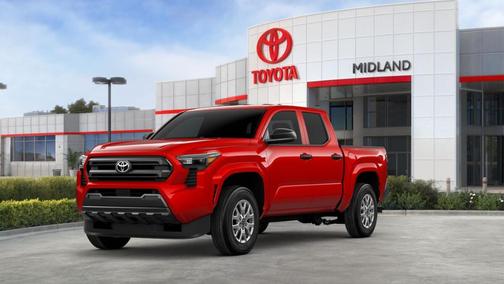 Red 2026 Toyota Tacoma SR