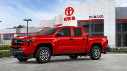 Red 2026 Toyota Tacoma SR