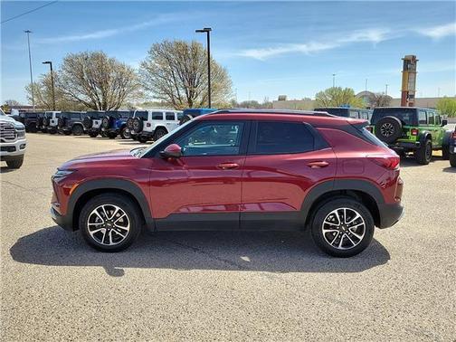Crimson Metallic 2025 Chevrolet Trailblazer LT