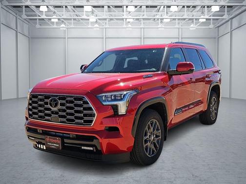 Red 2026 Toyota Sequoia Platinum