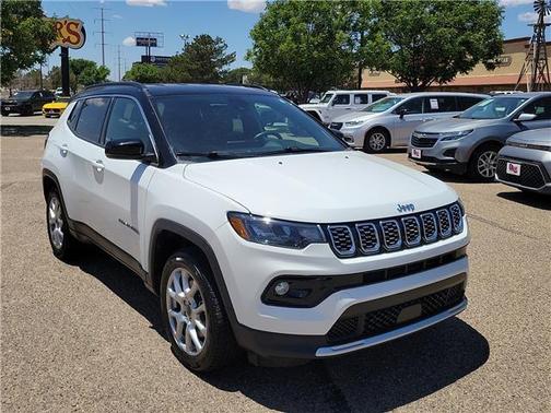 White 2025 Jeep Compass Limited