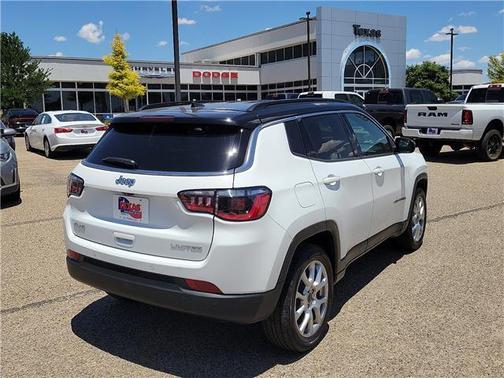White 2025 Jeep Compass Limited