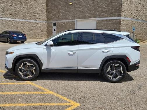 Blue 2024 Hyundai TUCSON Hybrid Limited