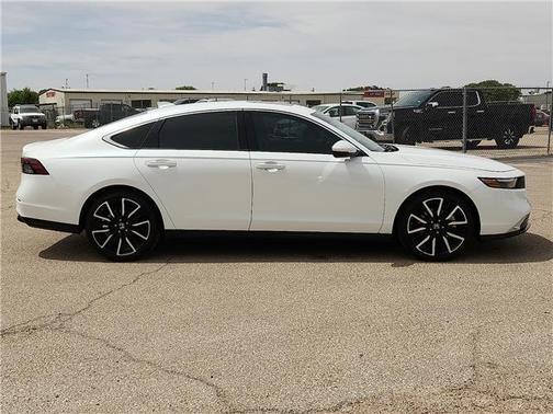 White 2024 Honda Accord Hybrid Touring