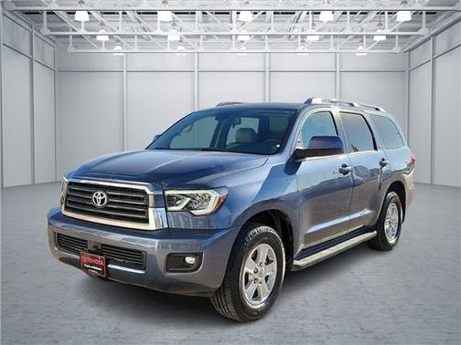 Shoreline Blue Pearl 2019 Toyota Sequoia SR5