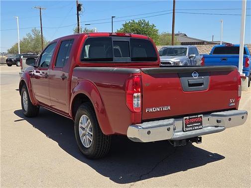 Lava Red 2018 Nissan Frontier SV