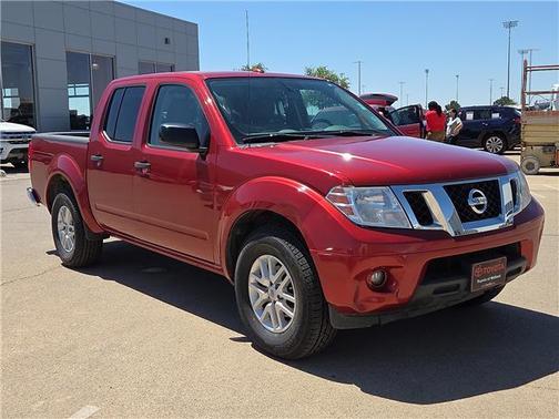 Lava Red 2018 Nissan Frontier SV
