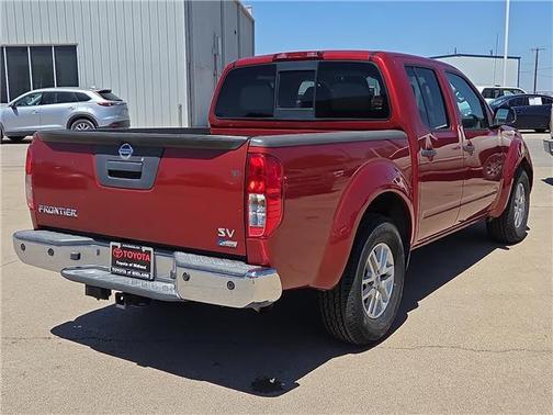 Lava Red 2018 Nissan Frontier SV